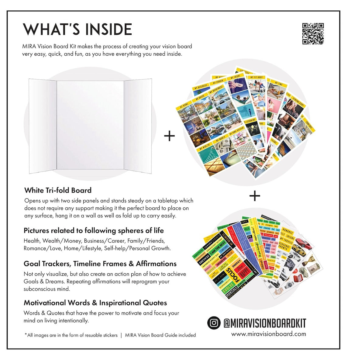 Mira Vision Board Kit for REAL ESTATE Agent