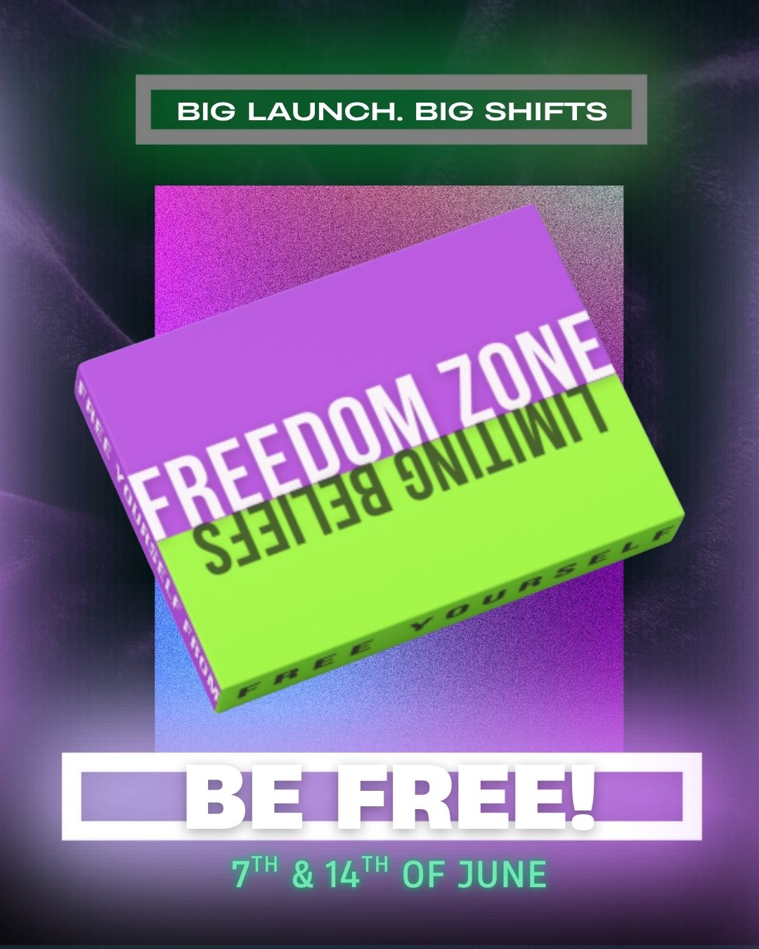 BIG Freedom Zone Days - 7th or 14th of June